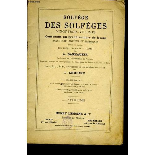 Solfege Des Solfeges