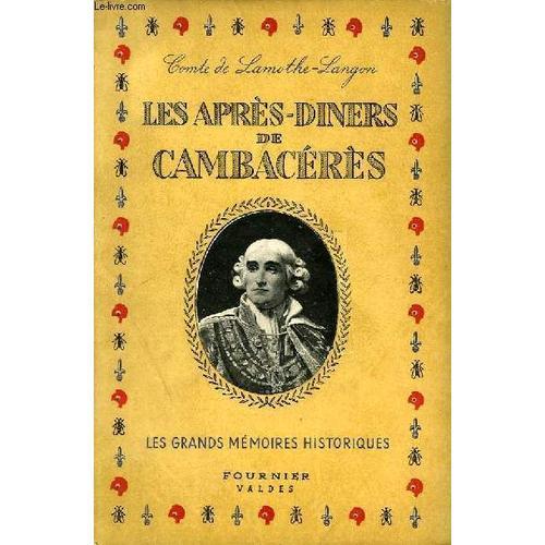 Les Apres-Diners De Sas Cambaceres