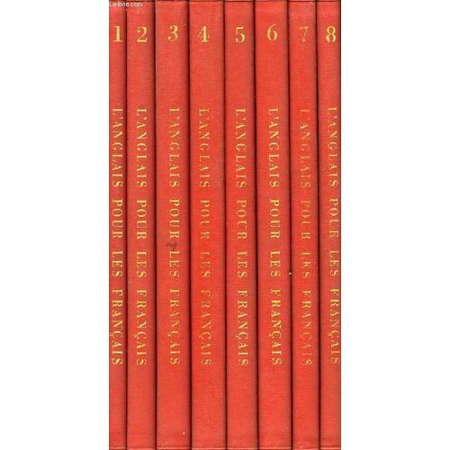 Anglotutor, L'anglais Pour Les Francais, Un Cours D'instruction Programme Realise Par Britannica, Tomes 1 À 8
