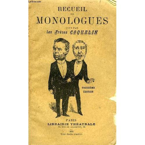 Recueil De Monologues