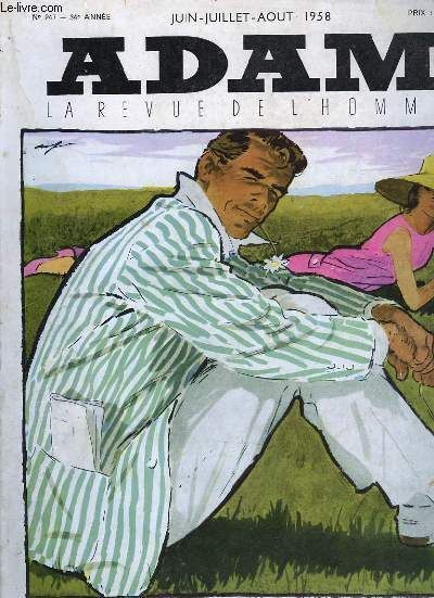 Adam La Revue De L Homme pas cher - Meilleures offres neuf