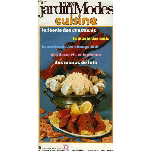 Jardin Des Modes, Cuisine, Nouvelle Serie, N° 14, Dec. 1975