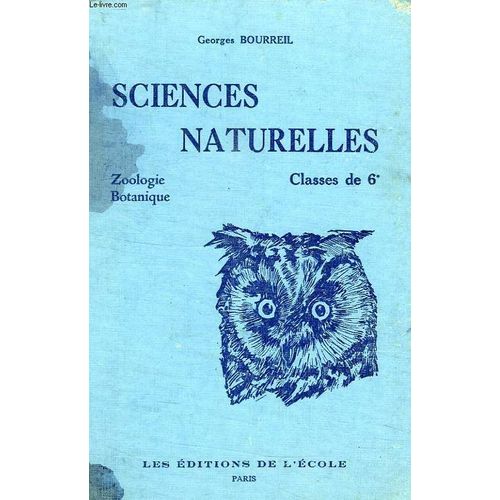 Sciences Naturelles, Zoologie, Botanique, Classe De 6e