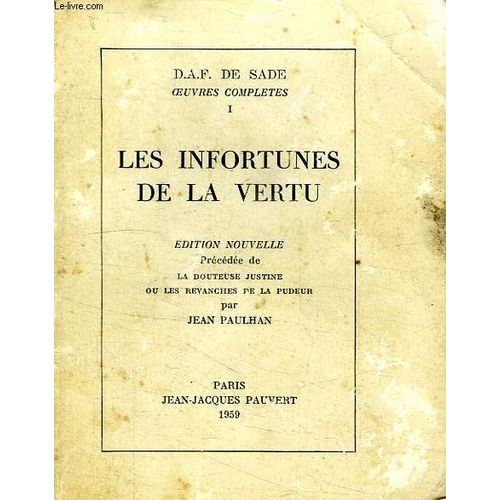 Les Infortunes De La Vertu