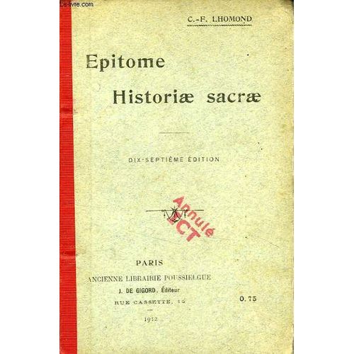 Epitome Historiae Sacrae