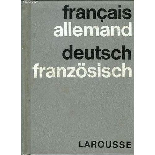 Dictionnaire Francais-Allemand, Allemand-Francais