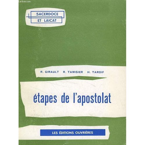 Etapes De L'apostolat