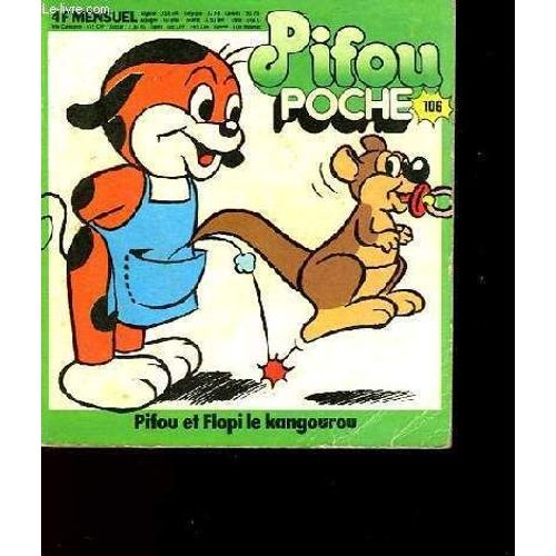 Pifou Poche N°106 - Pifou Et Flopie Le Kangourou