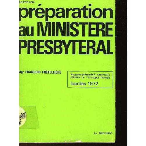 Preparation Au Ministere Presbyteral