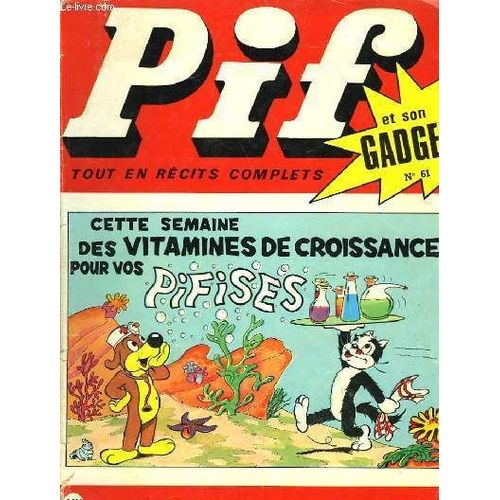 Pif Et Son Gadget N° 61