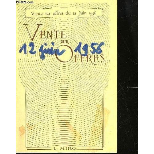 Catalogue - Vente Sur Offres