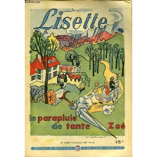 Lisette - 32° Annee - N°43 - Le Parapluie De Tante