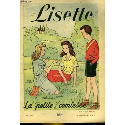 Lisette - 32° Annee - N°39 - La Petitte Comtesse