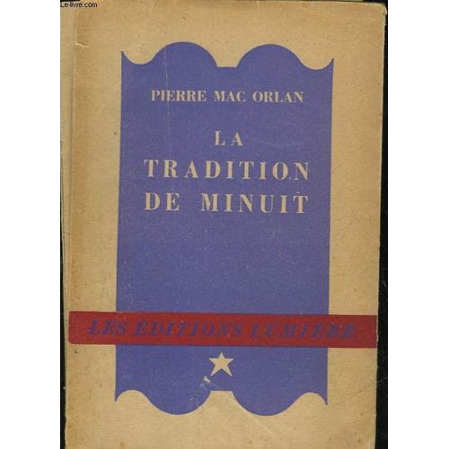 La Tradition De Minuit