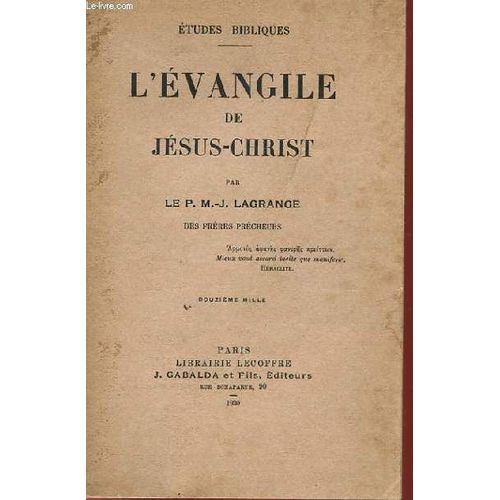 L'evangile De Jesus-Christ