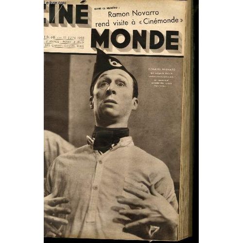 Cinemonde - 6e Annee - N° 243 - Ramon Novarro Rend Visite A Cinemonde - Madame Butterfly Avec Sylvia Sidney Et Cary Grant