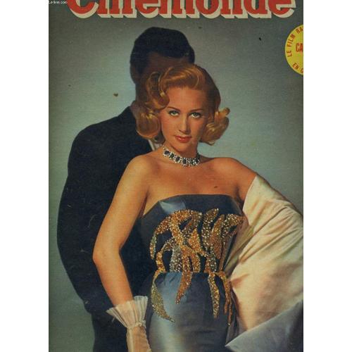 Cinemonde - 20e Annee - N° 928 - Dans Cette Robe Que Carven A Nommée Zrc-En-Ciel, Martine Carol Justifie Le Choix De René Cair Pour Lequel Elle Tourne Belles De Nuit