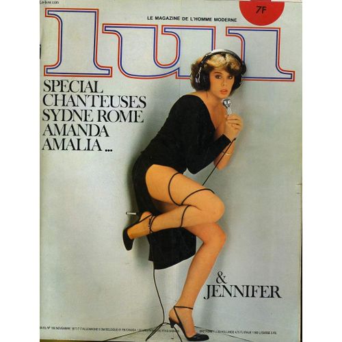 Lui, Le Magazine De L'homme Moderne N° 166 - Special Chanteuses, Sydne Rome, Amanda, Amalia... & Jennifer