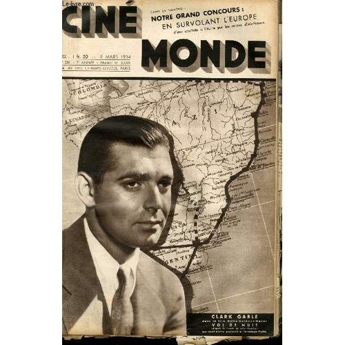 Cinemonde - 7e Annee - N° 281 - Un Grand Precurseur, Louis Deluuc Est Mort Depuis 10 Ans - 3%, Trois Pour Cent Avec Signoret, Jeanne Boitel, Jacques Maury, Claire Gerard Et Robert Clermont