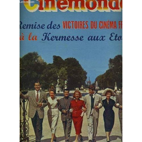 Cinemonde - 21e Annee - N° 984 - Lex Barker, Giselle Pascal, Serge Reggiani, Martine Carol, Jean Marais, Viviane Romance Et Georges Guetary Vous Accueillent - Remise Des Victoires Du Cinéma ...