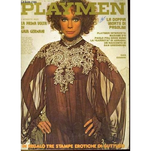 Playmen Anno X N°1 - La Prima Volta Di Daia Germani - La Doppia Morte Di Pasolini - Playmen Intervista Madame D'o