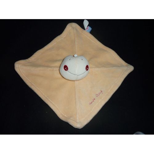 Doudou Sucre D'orge, Grenouille, Plat Jaune