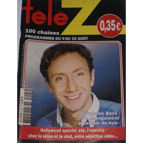 Tele Z  N° 1091 : Stephane Berg,Johnny Depp,K Sutherland,