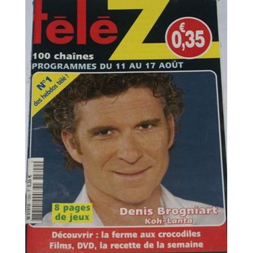 Tele Z  N° 1300 : D Brogniart,M Serrault,J Piat,