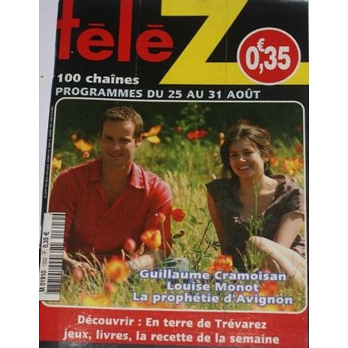 Tele Z  N° 1302 : G Cramoisan,L Monot,Diana,L Ournac,F Foresti