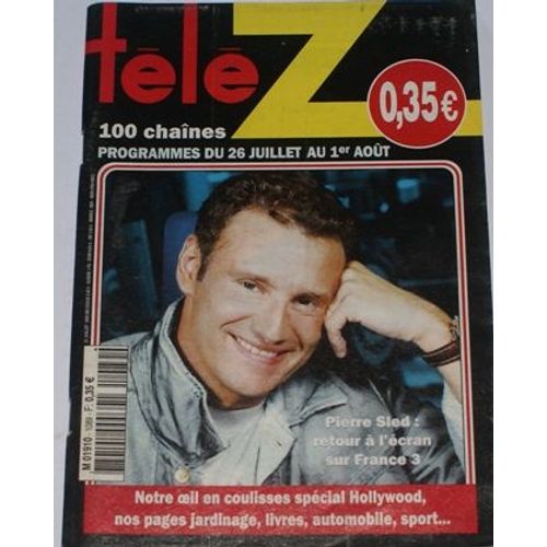 Tele Z  N° 1089 : Pierre Sled,M Demongeot,S Karmann,S Renoir,Mitzi Kapture,V Paradis