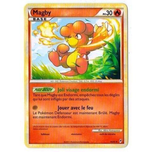 Magby (46/95) - Pokemon Hs Appel Des Légendes