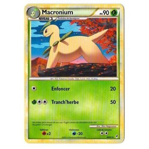 Macronium (40/95) - Pokemon Hs Appel Des Légendes