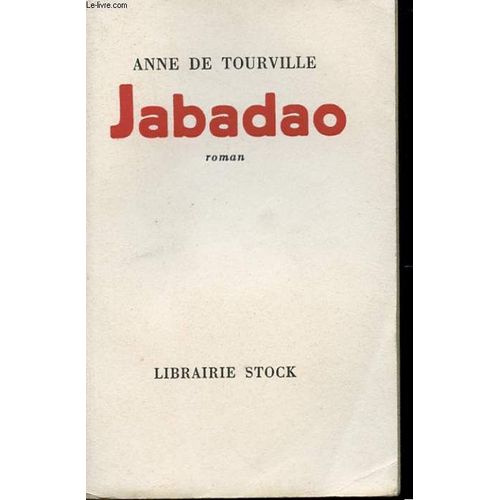 Jabadao Avec Envoi De L'auteur