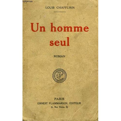 Un Homme Seul