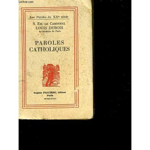 Paroles Catholiques