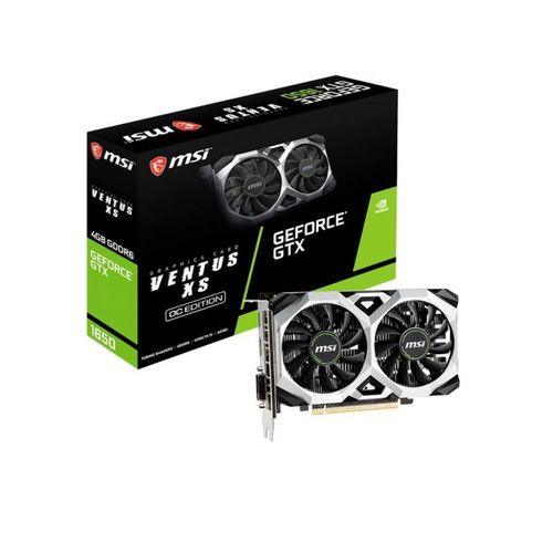 MSI GTX 1650 D6 VENTUS XS OCV3, GeForce GTX 1650, 4.0GB GDDR6, PCI-Express