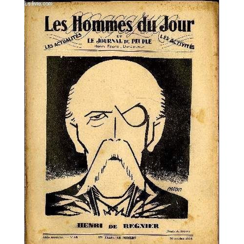 Les Hommes Du Jour, Première Série Magazine N°68. Henri De Regnier