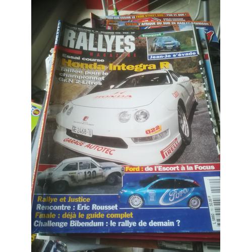 Rallyes Magazine 70 De 1998 Touquet,Rousset,Bethune,Ardeche,Nice