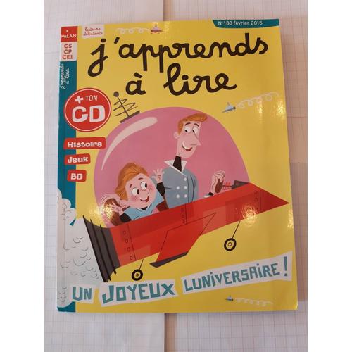 J'apprends À Lire N°183 De Février 2015, Avec Cd