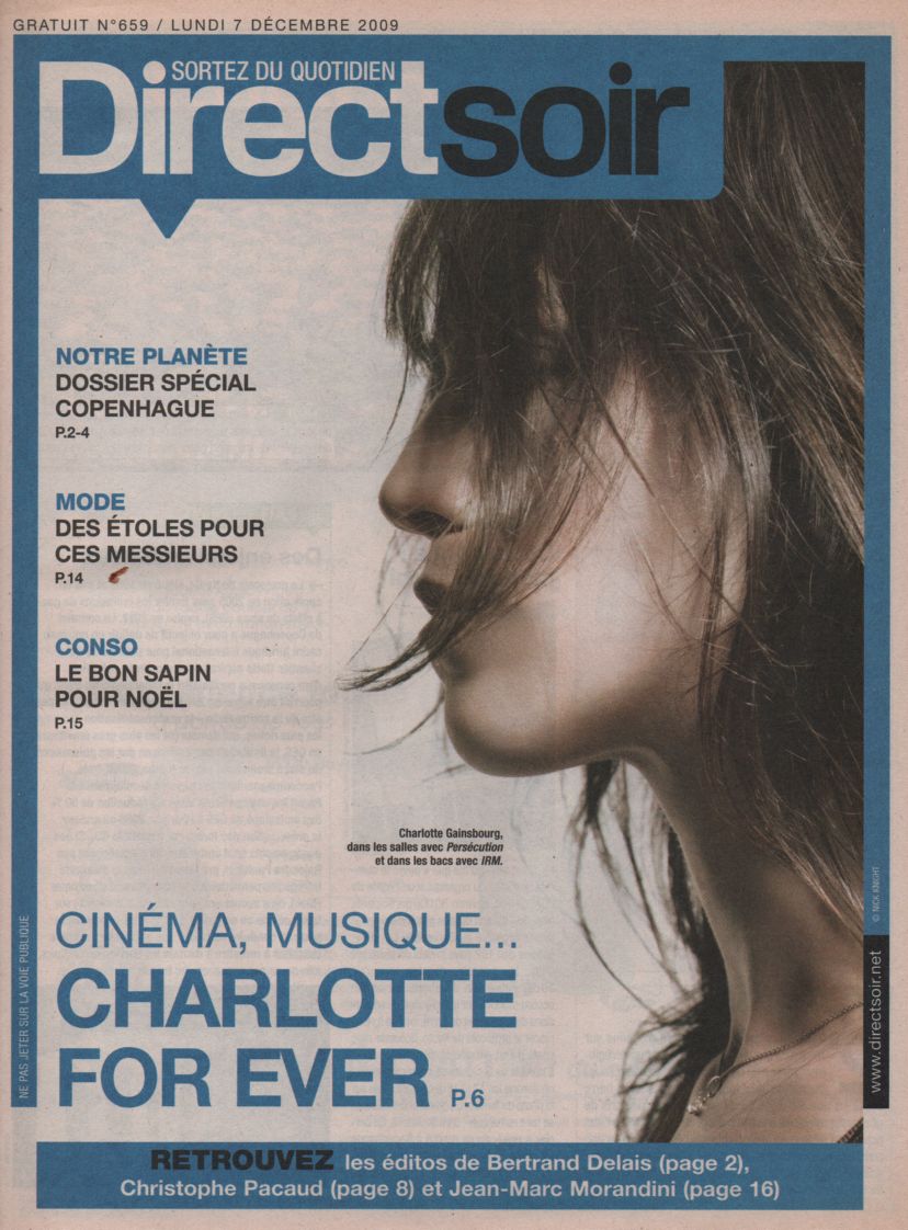 Quotidien Direct Soir N 659 : Charlotte Gainsbourg