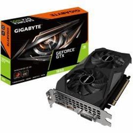 Gigabyte GeForce GTX 1650 D6 WINDFORCE OC 4G - OC Edition - carte graphique - GF GTX 1650 - 4 Go GDDR6 - PCIe 3.0 x16 - DVI, HDMI, DisplayPort