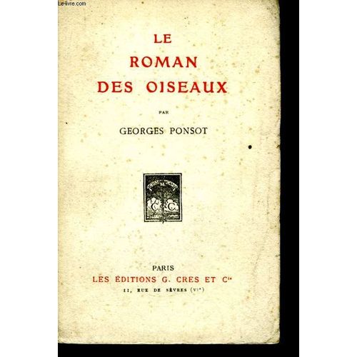 Le Roman Des Oiseaux