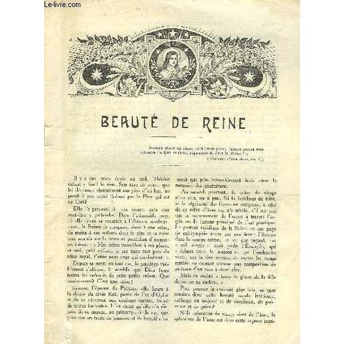 Les Annales De Sainte Thérèse De Lisieux N°?? : Beauté De Reine, De Paulot