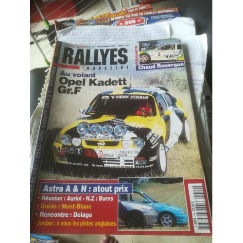 Rallyes Magazine 44 De 1996 Rouergue,Delage,Reunion,Liban,Aragon