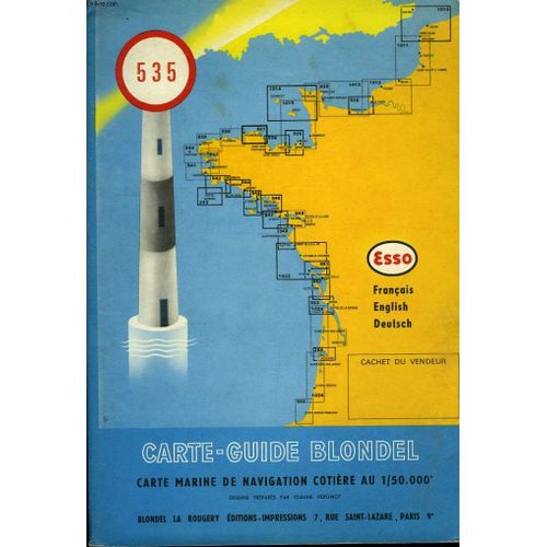 Carte-Guide Blondel N°535 : Cancale, St-Cast, Les Îles Chausey