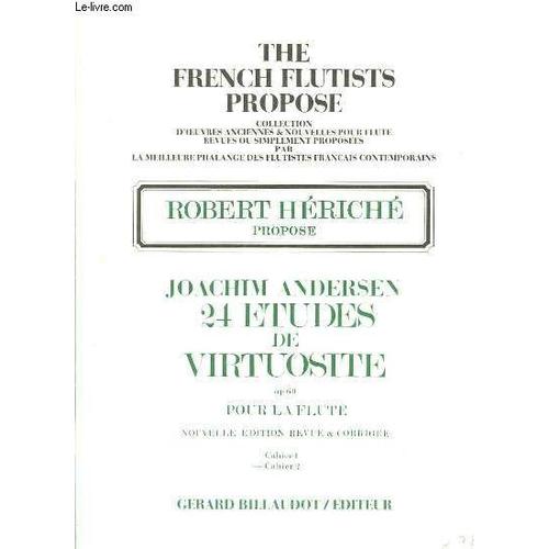 24 Etudes De Virtuosité. Opus 60 Pour La Flûte