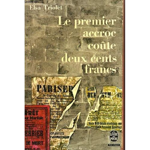 Le Premier Accroc Coute Deux Cents Francs
