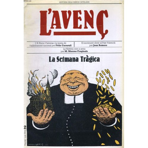 L'avenc, Historia Dels Paisos Catalans, N°2, Maig 1977, La Setmana Tragica, J.N. Roca Y Ferreras I La Teoria De L4alliberament Nacional Per Felix Cucurull, El Moviment Obrer Al Pais ...