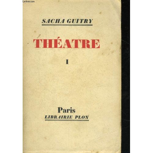 Theatre, Tome 1