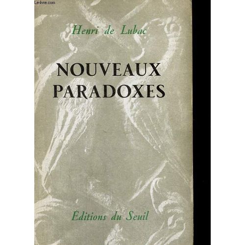 Nouveaux Paradoxes
